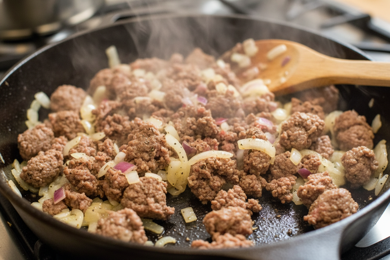 Classic Stuffed Peppers preparation step 1