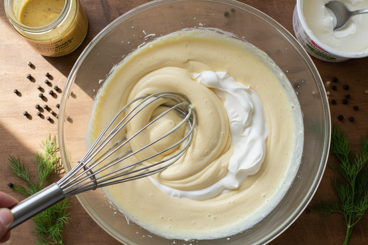 Creamy Pasta Salad preparation step 2