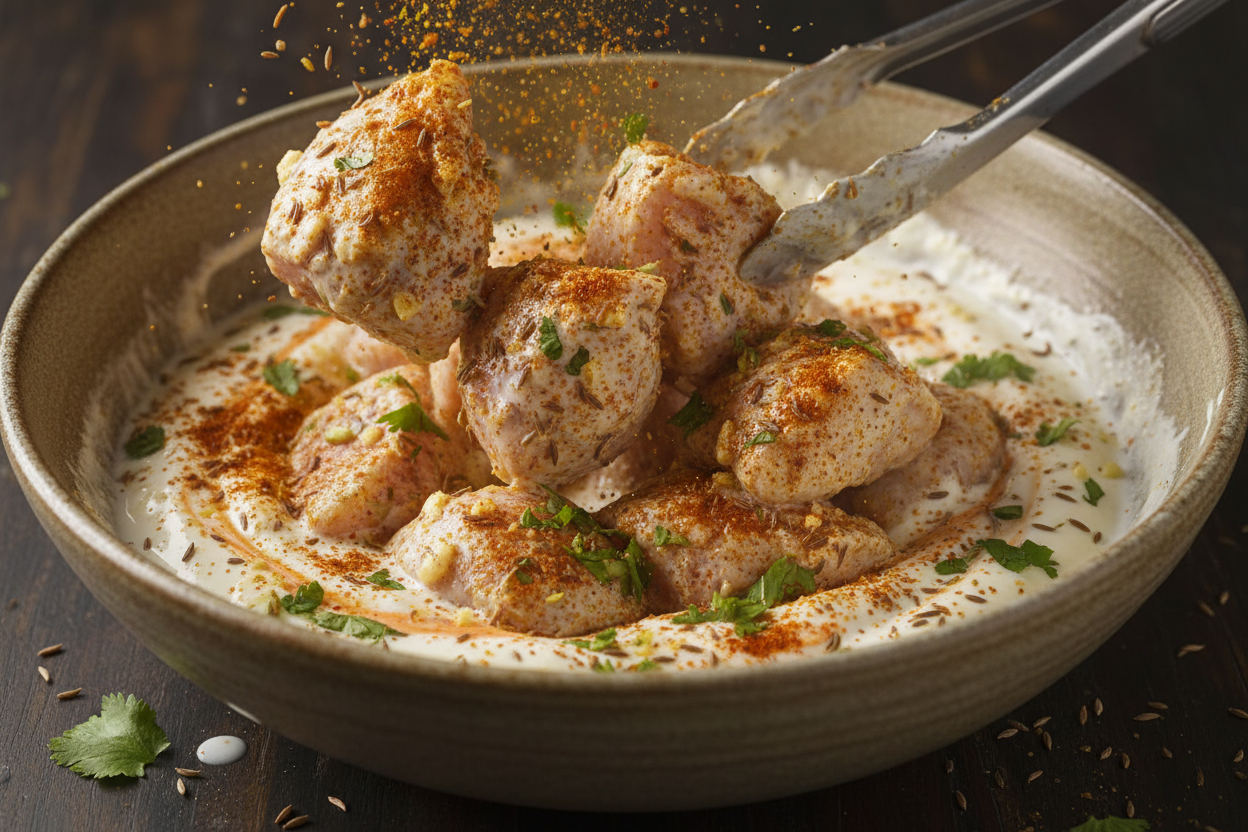 Delicious Chicken Tikka Masala Recipe for Authentic Flavor preparation step 1