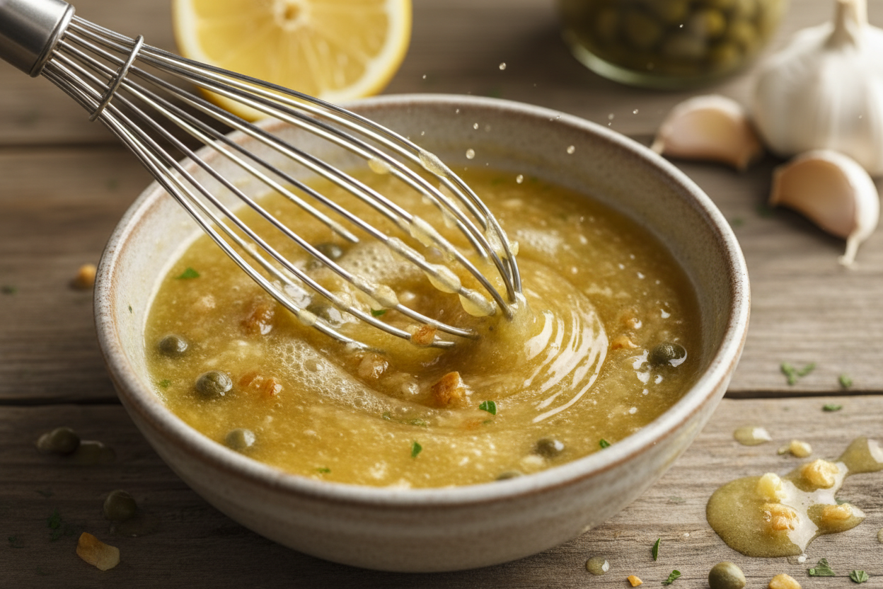 Easy Baked Cod with Lemon and Garlic preparation step 2