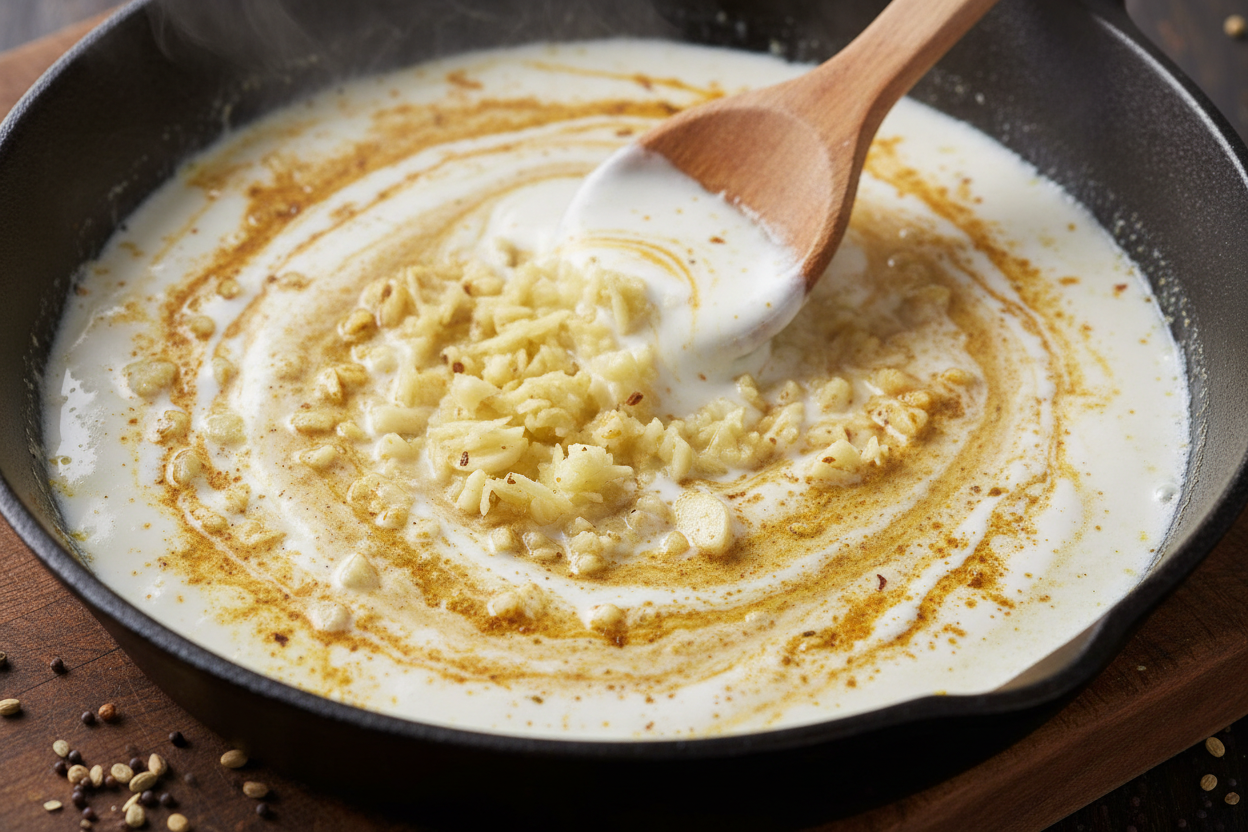 Easy Coconut Chicken Rice Bowl preparation step 2