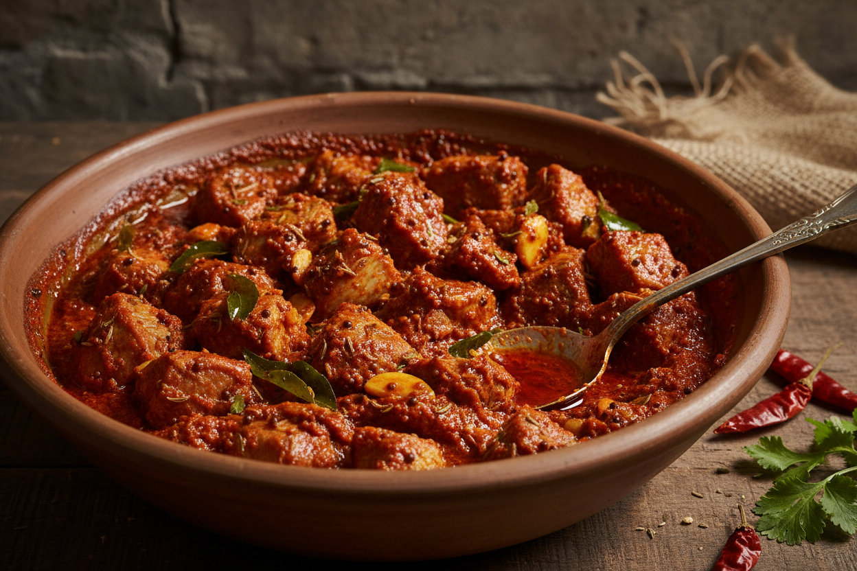 Easy Lamb Vindaloo preparation step 1