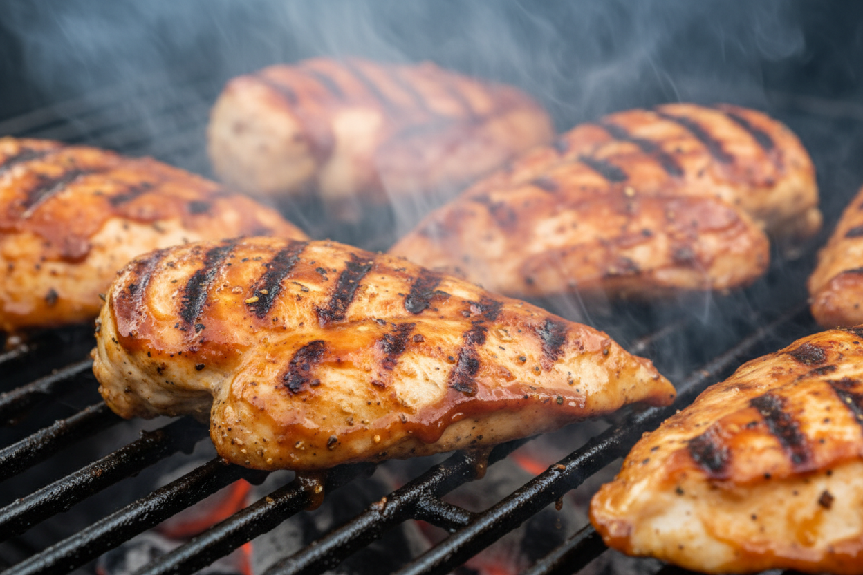 Grilled Pineapple Chicken preparation step 1