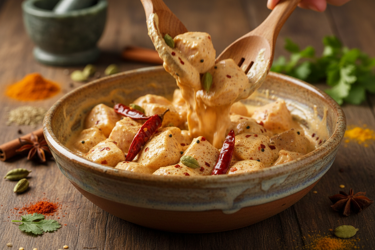 Healthy Chicken Tikka Masala preparation step 1