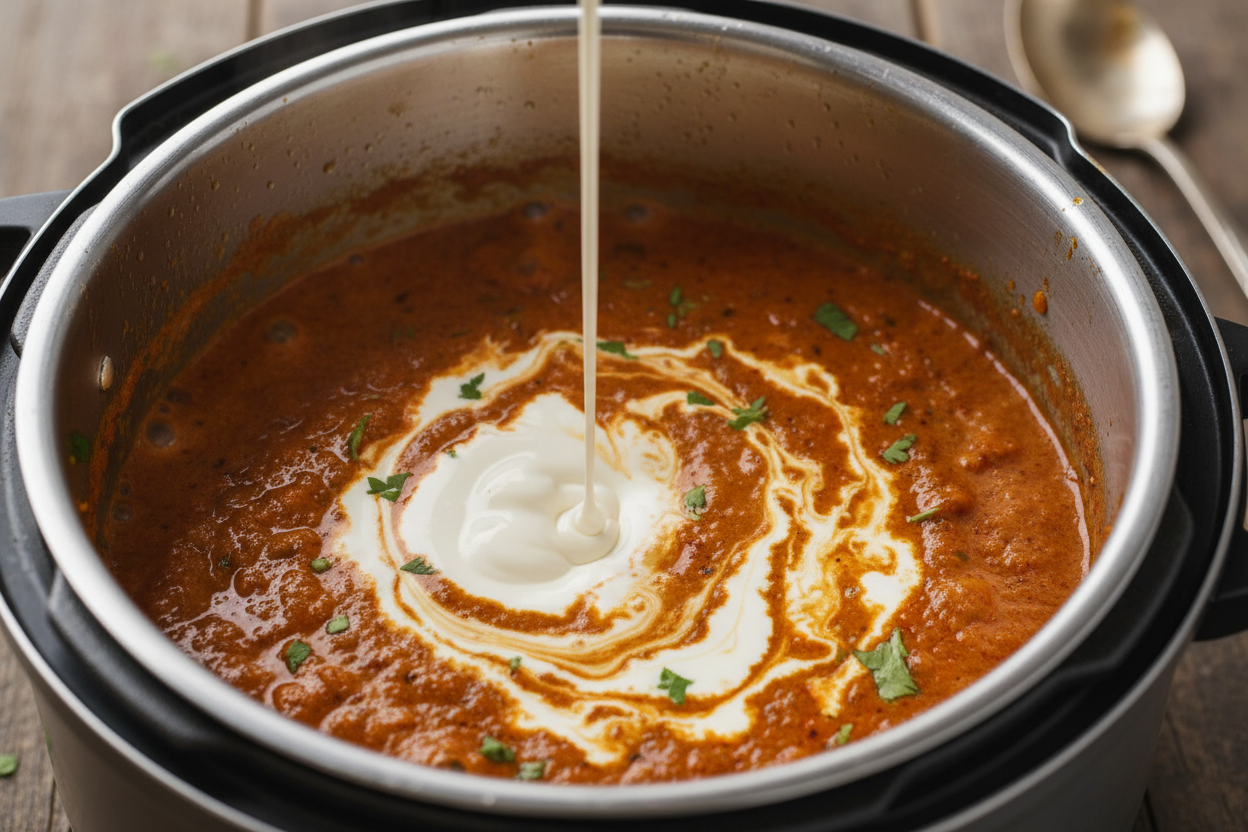 Instant Pot Butter Chicken preparation step 2