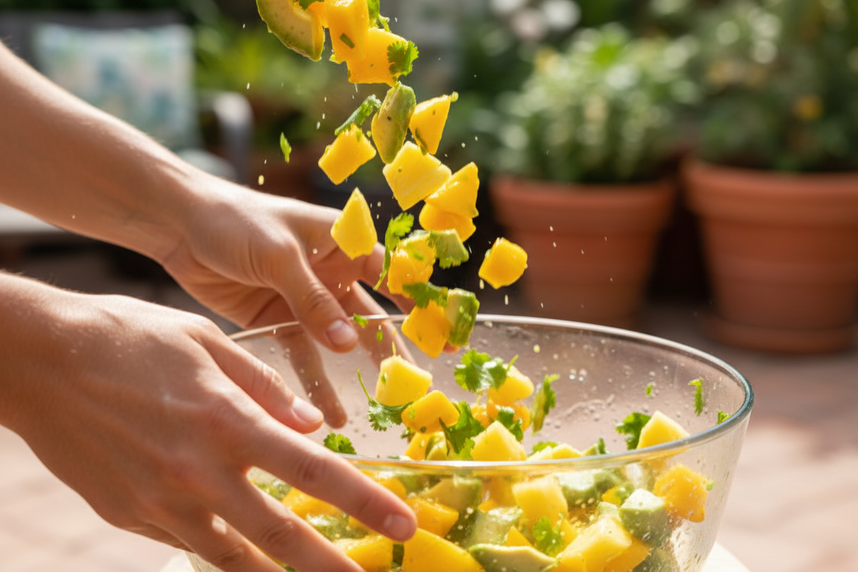 No Oven Summer Dinners preparation step 1