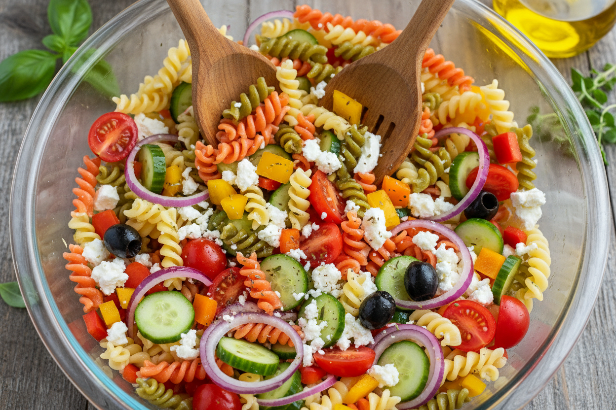 Pasta Salad preparation step 2