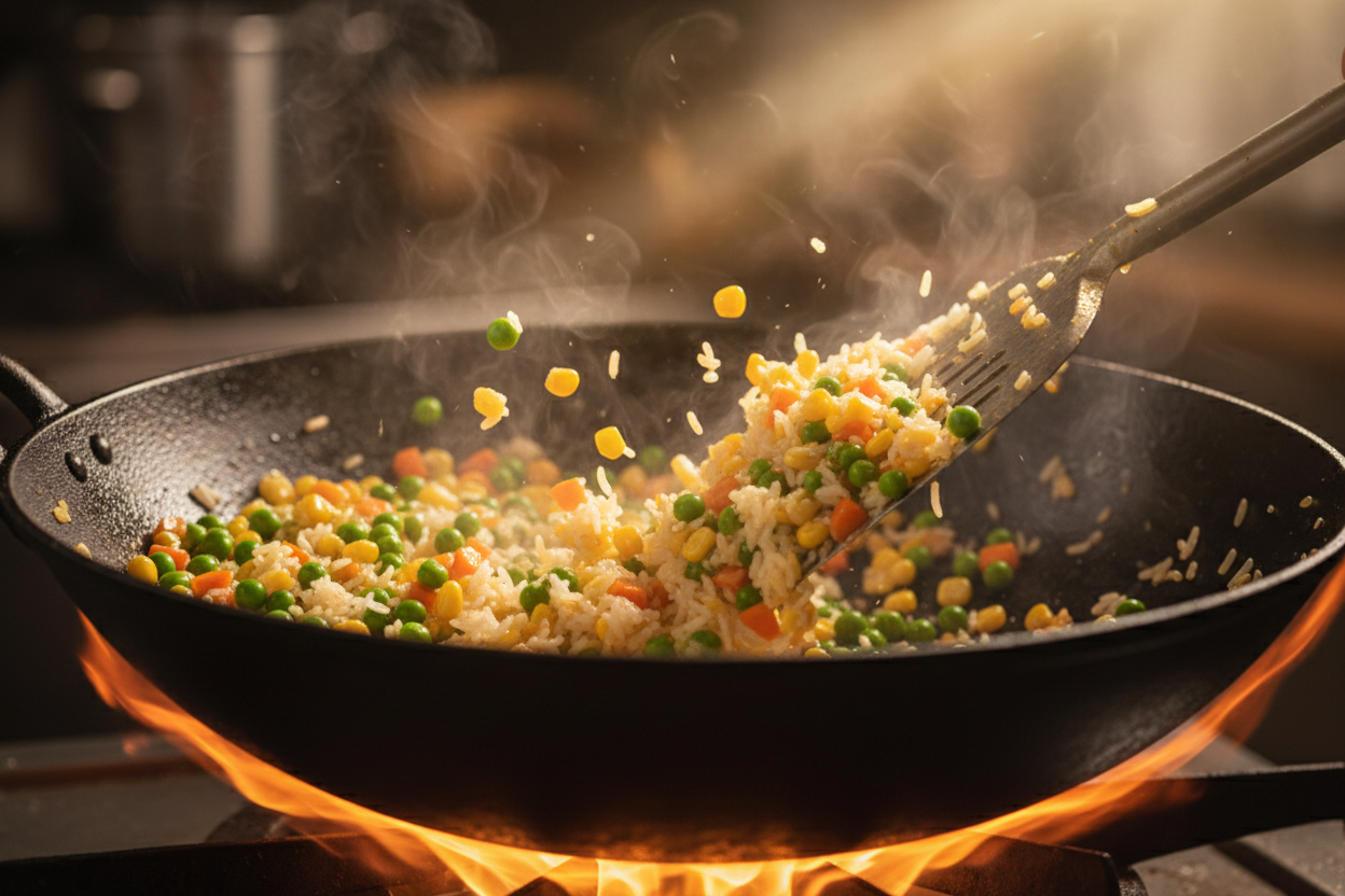 Shrimp Fried Rice Recipe preparation step 1