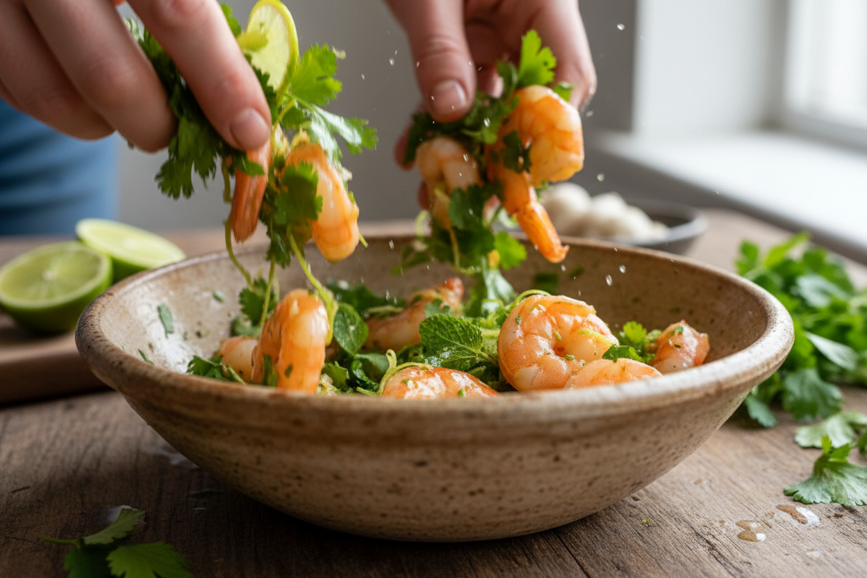 Six Easy Shrimp Marinades preparation step 1