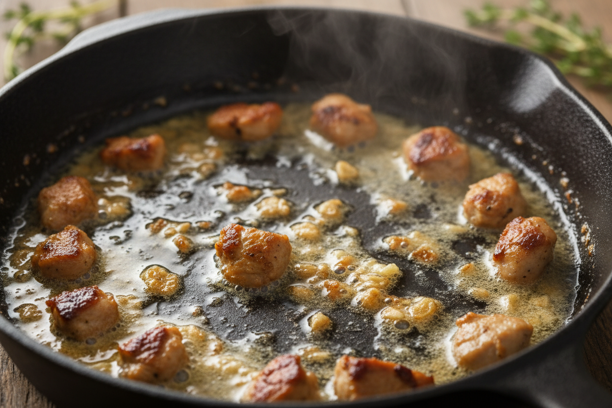 Ultimate Creamy Garlic Parmesan Chicken Pasta preparation step 2