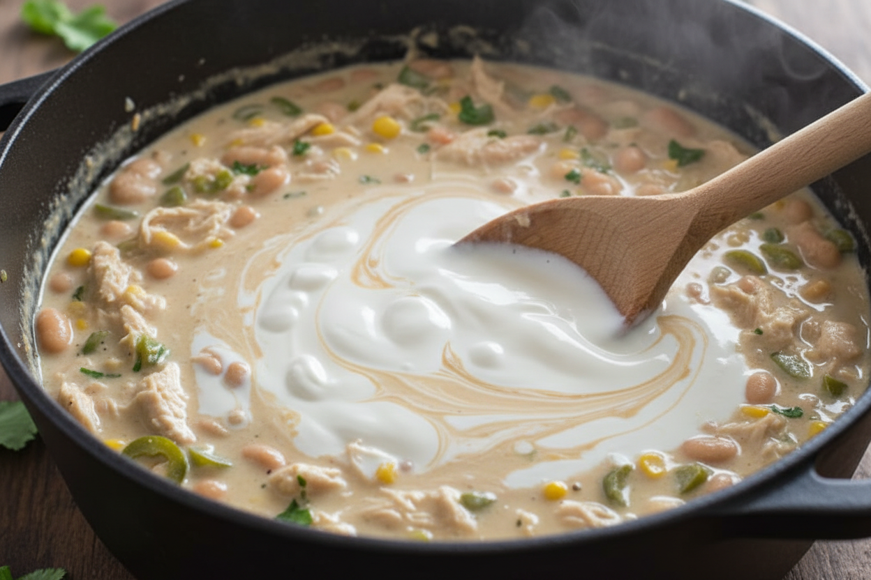 Ultimate Creamy White Chicken Chili Recipe preparation step 2