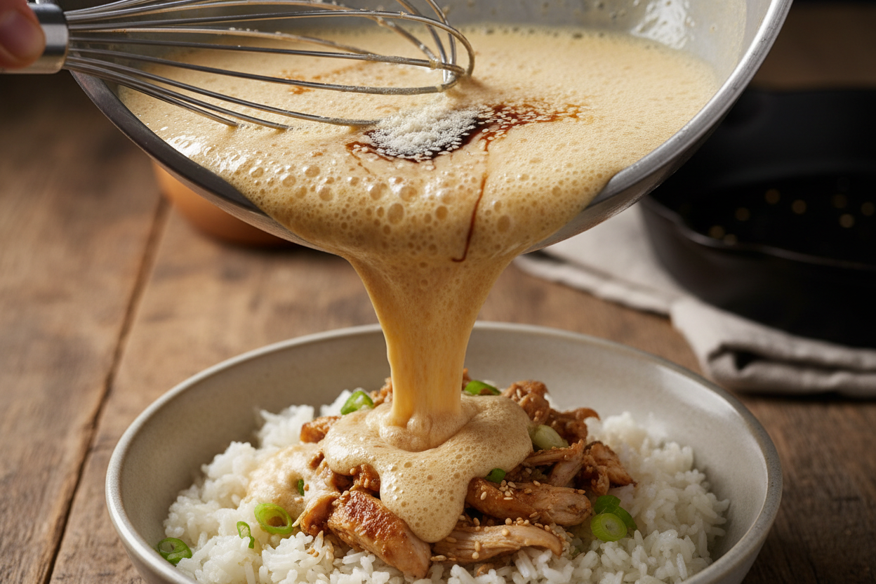 Ultimate Delicious Chicken & Veggie Rice Bites preparation step 2