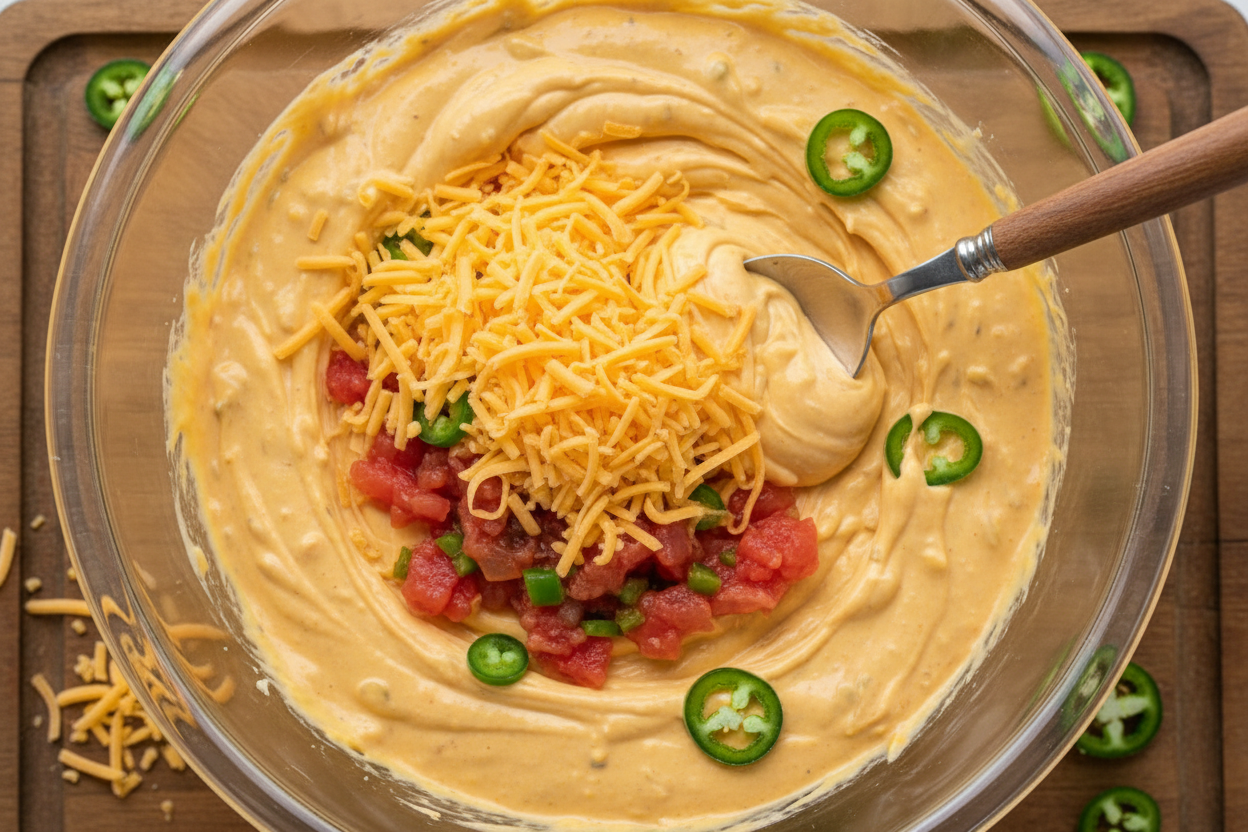 Viral Boat Dip (Rotel Ranch Dip) preparation step 2