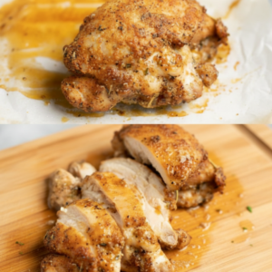Perfectly Juicy Oven Roasted Boneless Skinless Chicken Thighs
