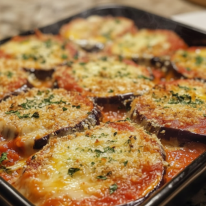 Crispy Baked Eggplant Parmesan: A Lighter Italian Classic