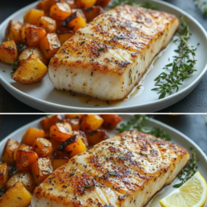 Quick 20-Minute Baked Halibut Recipe with Lemon & Thyme
