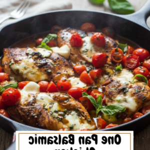 One-Pan Balsamic Chicken: Easy Skillet Dinner