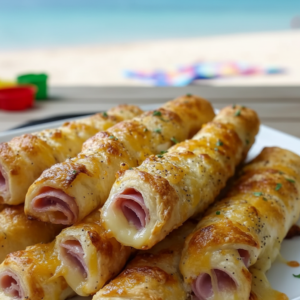 Easy Baked Beef Cheese Sticks Recipe (Quick Appetizer)