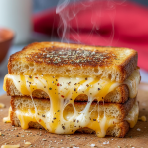 15-Minute Beef Pizza Grilled Cheese Recipe | Quick Lunch Idea