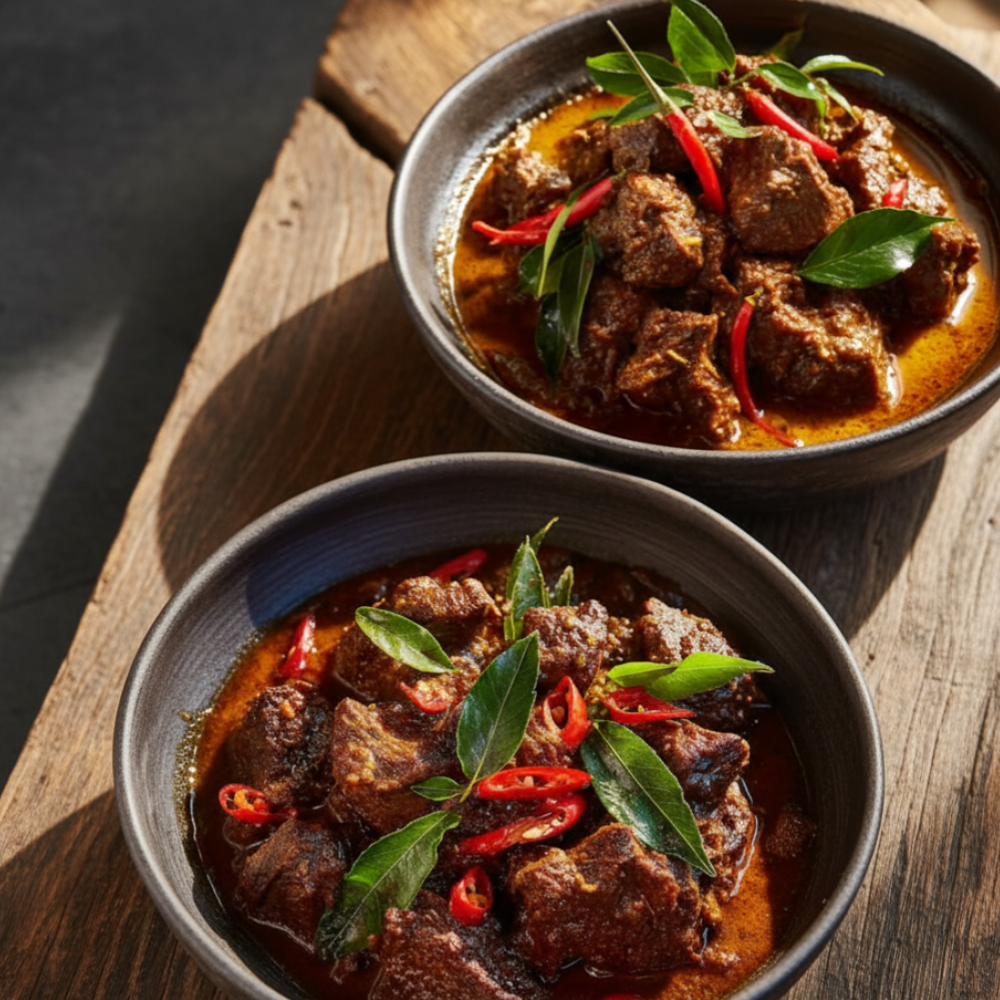 Authentic Beef Rendang Recipe: Slow-Cooked Indonesian Stew