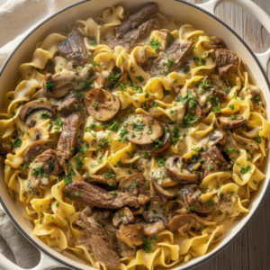 Quick & Creamy Beef Stroganoff Recipe