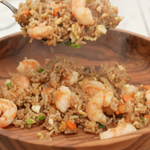Authentic Japanese Steakhouse Shrimp Fried Rice Recipe