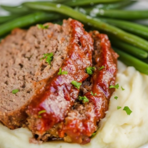 The Ultimate Classic Ground Beef Meatloaf Dinner