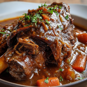 Hearty Slow-Cooked Lamb Shanks: Rich Comfort Food