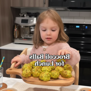Healthy Broccoli Balls for Toddlers (Baked Veggie Bites)