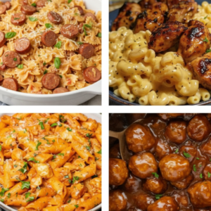Budget-Friendly Beef & Pasta Dump Meal For Picky Eaters