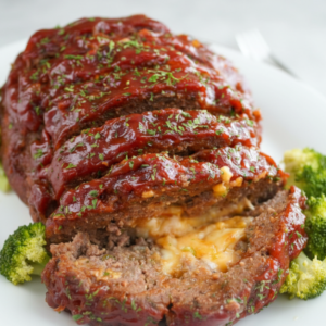 Gooey Mozzarella Filled Beef Loaf: Easy Family Dinner