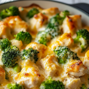 Ultimate Cheesy Chicken and Broccoli Bake (Comfort Food)