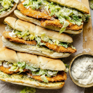 Crispy Beef Cutlet Caesar Sandwiches: A Hearty Recipe