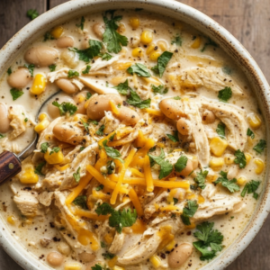 25-Minute Creamy White Chicken Chili Recipe
