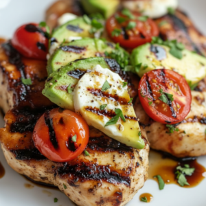 Juicy Grilled California Avocado Chicken (Low-Carb, Keto)