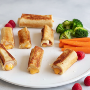 Crispy Grilled Cheese Roll Ups with Deli Beef | Kid-Friendly Lunch