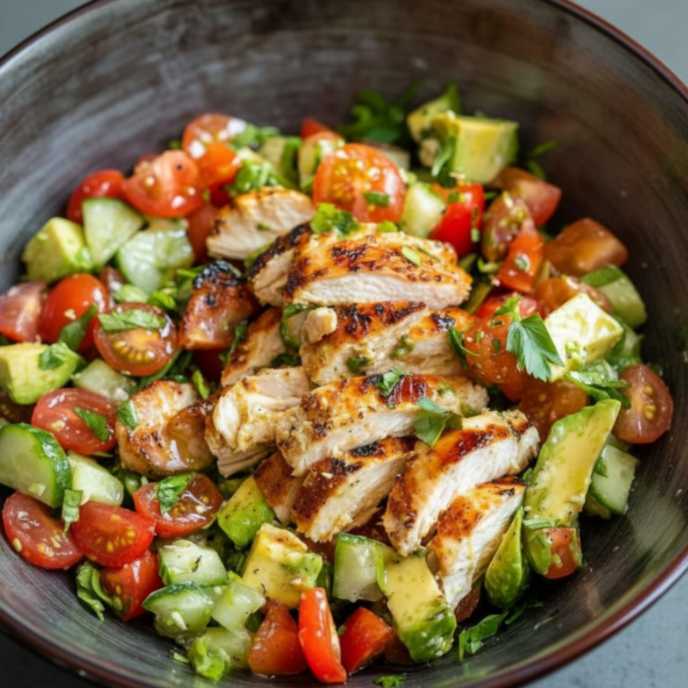 Healthy Avocado Chicken Salad Recipe (Quick & Low Carb)