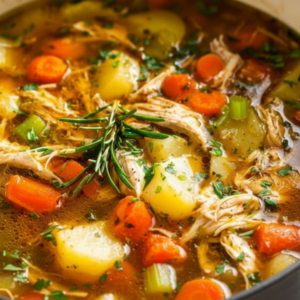 Hearty Chicken Veggie Soup | Easy One-Pot Recipe