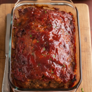 Classic Grandma's Meatloaf Recipe (Easy, Tender & Glazed)