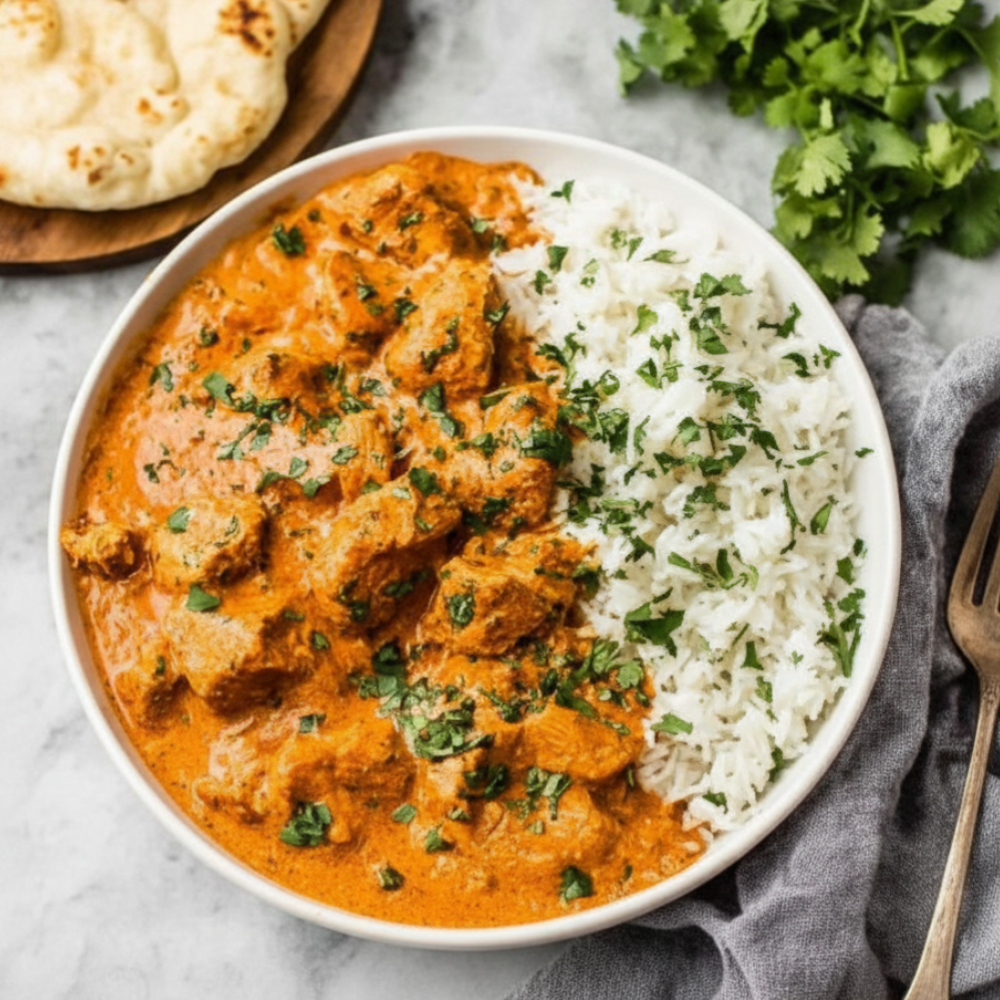 Easy Pressure Cooker Butter Chicken Recipe (30 Minutes)