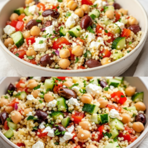 Fresh & Easy Mediterranean Couscous Salad Recipe