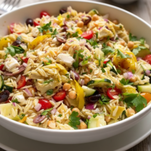 Easy Greek-Style Orzo Recipe: Quick 30-Minute Side Dish