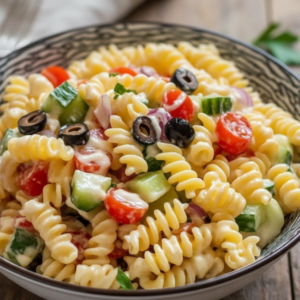 Copycat Olive Garden Pasta Salad Recipe: Creamy & Zesty