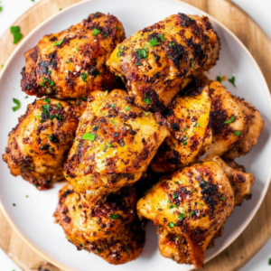 Juicy Crispy Roasted Poultry Thighs (Keto & Low Carb)