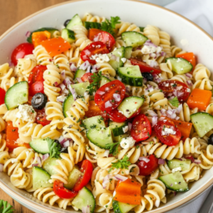 Ultimate Greek-Style Chilled Fusilli Bowl (Easy Recipe)
