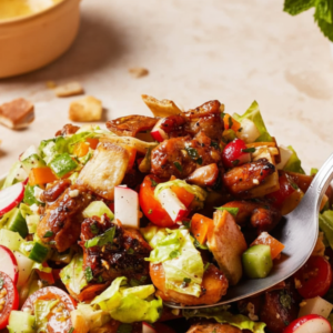 Protein-Packed Fattoush Salad Chicken: A Fresh Middle Eastern Recipe