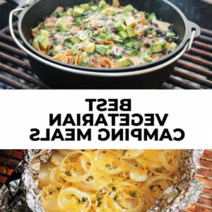 15 Easy Meatless Campfire Meals: Skillet Nachos Recipe