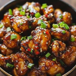 Zesty Spicy Ginger Chicken | Quick & Easy Sesame Bites