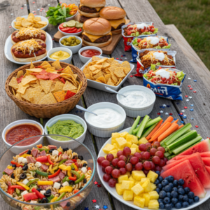 The Ultimate 4th of July BBQ Spread: A 12-Person Backyard Feast