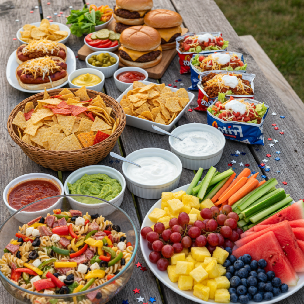 The Ultimate 4th of July BBQ Spread: A 12-Person Backyard Feast